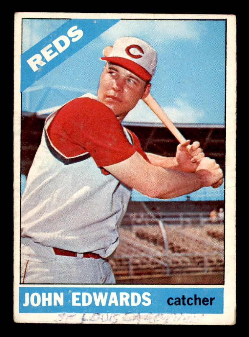 1966 Topps Baseball #507 John Edwards GD