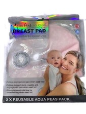 Lot 20 Aqua Peas Hot Cold Breast Pad - Reusable Safe