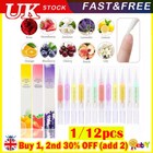 1/12 Pack Cuticle Revitalizer Nail Oil Pen Manicure Treatment Nails Conditioner