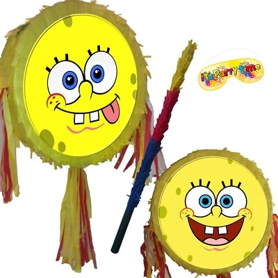 Spongebob emoji Pinata Smash Party Fun Birthday Squarepants under the sea Patric