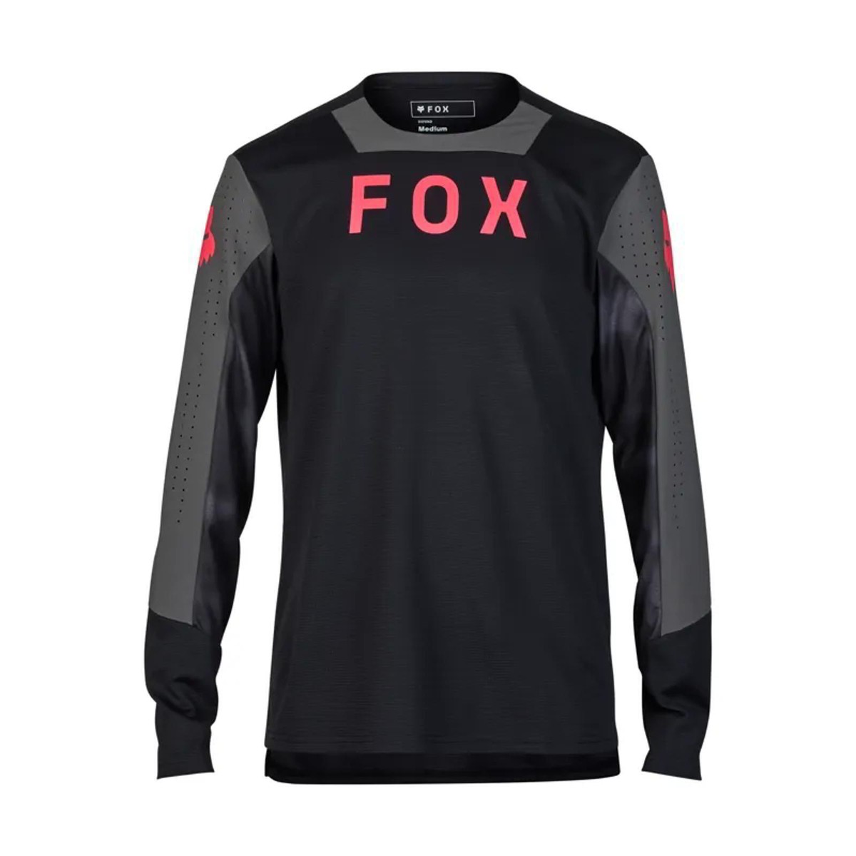 Fox Racing Defend Taunt Long Sleeve Jersey in Black Mountain Bike MTB