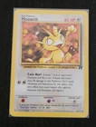 2000 Pokemon Meowth #62/82 Card**