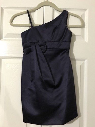Davids Bridal Lapis Color Faux Satin 