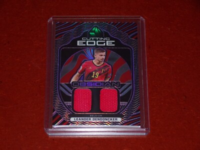 2021-22 Panini Obsidian Cutting Edge Electric Purple 50/75 Leander Dendoncker
