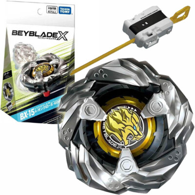 TAKARA TOMY Leon Claw 5-60P Burst Beyblade X Booster Launcher BX-15 Official Neu