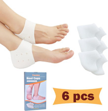 Plantillas De Silicona Para Espolon Protectores Talon Dolor Fascitis Plantar 6pc