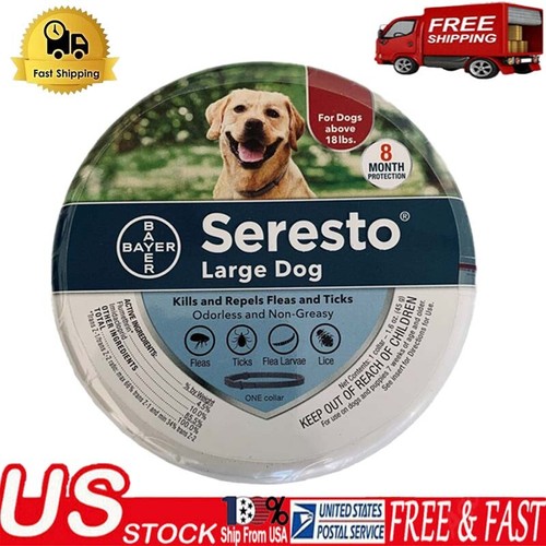 Seresto Flea & Tick Collar for Large Dogs Over 18 lbs eBay
