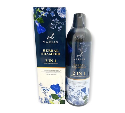 Varlis Shampoo und Conditioner 2 in 1 Konzentrierte Kräuterformel 400ml Haarausfall