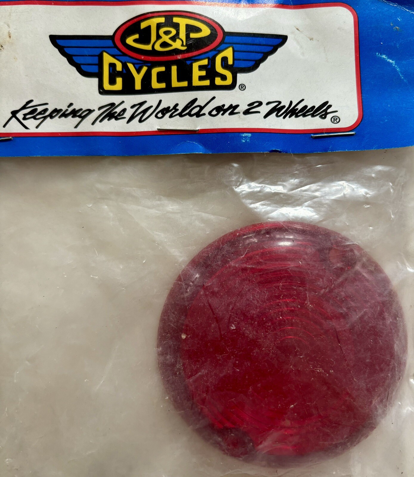 15-118  1973-1985 FX FXE FXWG FXST FXR XL HARLEY FLAT RED TURN SIGNAL LENS NOS