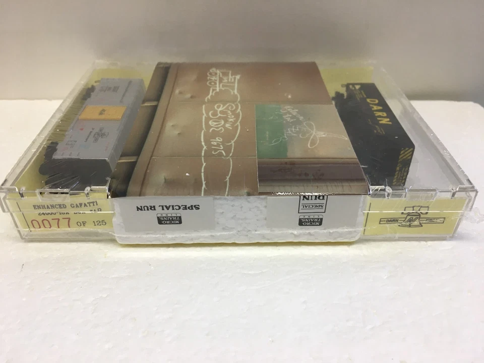 N Scale Micro Trains MTL Special Run 92-21 DARN Enhanced 2-Pack Number 077 - Image 2 of 4