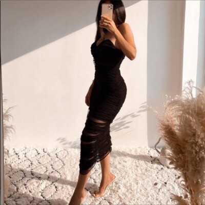 white lace flapper dress Zapakasa Women White Lace-Up Back Short Homecoming Dress Sparkly Bodycon  Spaghetti Straps Cocktail Dress with Beading main image 0