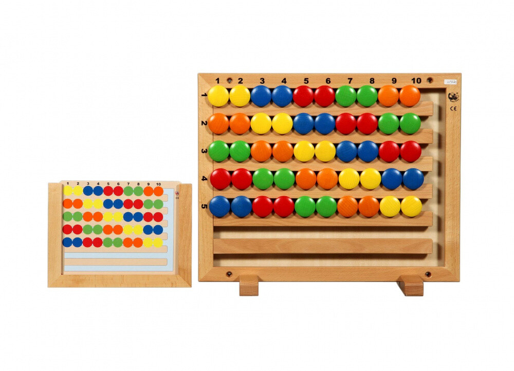 Kinder Motorik Spielzeug Wandelement „Farbscheiben“ Sortieren Zählen Lernen