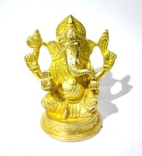 Ganesh Statue Ganpati Murti Idol God Of Wealth 9.5cm Height Energized