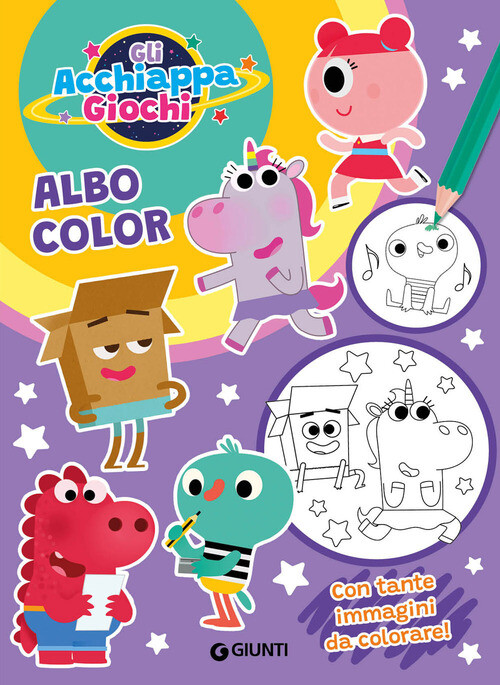ALBO COLOR. GLI ACCHIAPPAGIOCHI. EDIZ. ILLUSTRATA AA.VV.