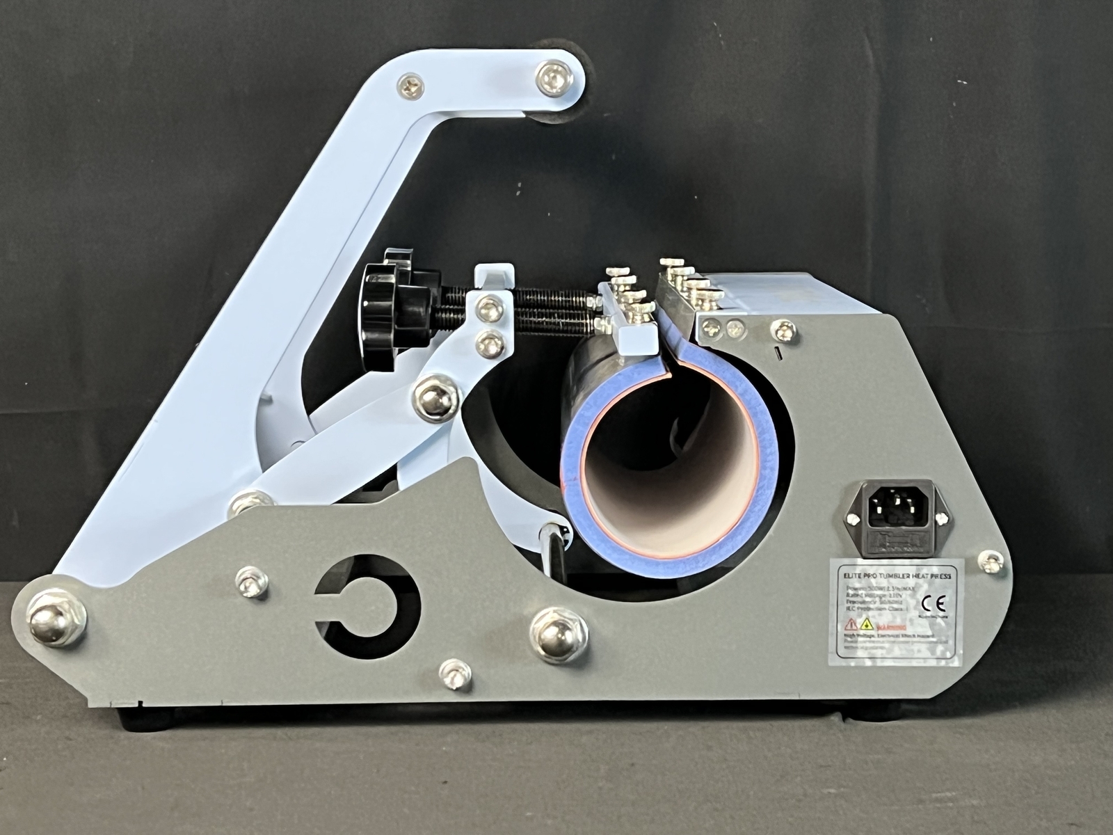 PYD Life 110v 500w 30 Oz Tumbler Heat Press Machine Blue New Open Box