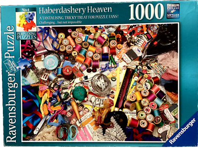 Ravensburger 1000 pc. Haberdashery Heaven by Shephard 2014 jigsaw ...