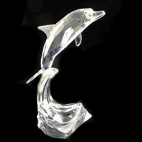 SWAROVSKI MAXI DOLPHIN Silver Crystal 8