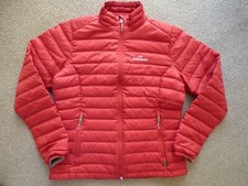 Kathmandu Women's Heli Red And Grey Lightweight Down 550 Jacket Size 14