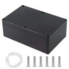 Plastic Electrical Junction Box Waterproof Outdoor Project Enclosure Dustproof