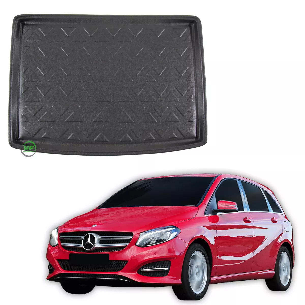 Tailored Boot tray liner car mat Heavy Duty for MERCEDES B CLASS W246 2011 2018