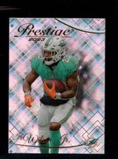 2023 PANINI PRESTIGE XTRA POINTS HYPER #183 JEFF WILSON JR. NMMT DOLPHINS