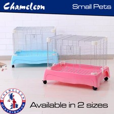 Hamster Cage Removable Drip Tray Multiple Easy Clean 2 Sizes