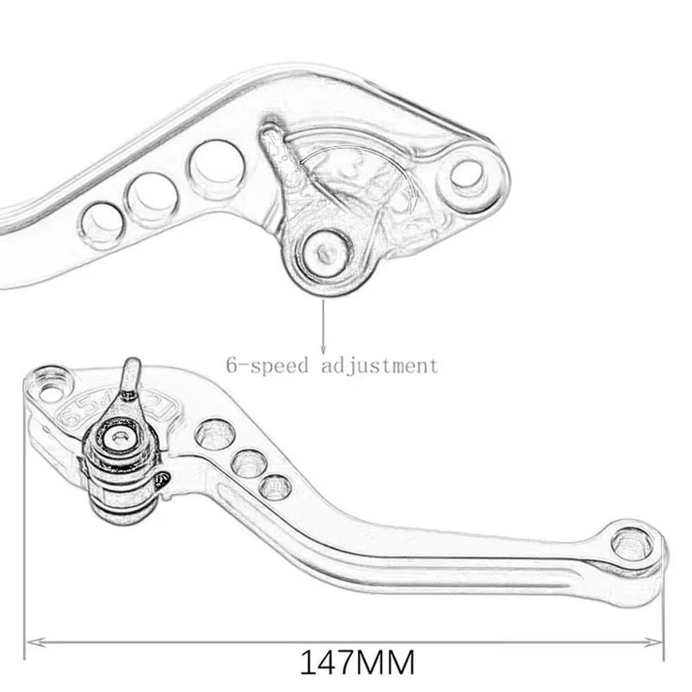 Find Short Brake Clutch Levers SUZUKI 06-10 GSXR 600 750 &amp; 05-06 GSXR 1000 Black&amp;red In Rowland