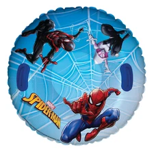 Marvel Spiderman Inflatable Snow Tube~33”diameter~264 lb Weight Limit~New In Box