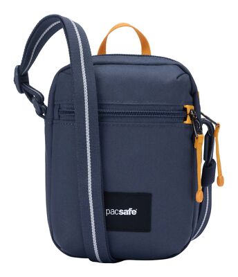 pacsafe Go Micro Crossbody Bag Umhängetasche Tasche Coastal Blue dunkelblau Neu