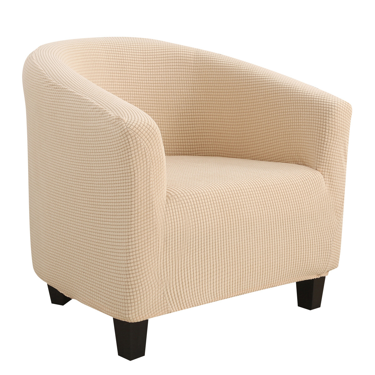Jacquard Tub Chair Cover Stretch Accent Chair Slipcover Home Barrel