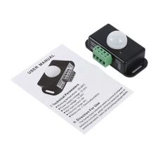 Pir Sensor LED Dimmer Switch DC 12V/24V Body Security Infrared PIR Motion Sen...