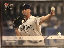 2018 Topps Now #OD-424 Clayton Richard San Diego Padres