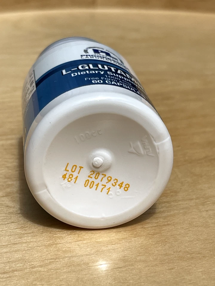 L-Glutamina 60 cápsulas nuevas/sin abrir de Progressive Labs Foto 4 de 4