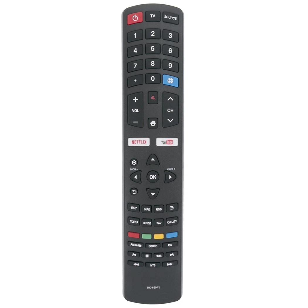 SimplyAll Telecomando Sostitutivo Per TV Daewoo 97P1RA2GA1 - Con Batterie Incluse, Pronto All'Uso - 4