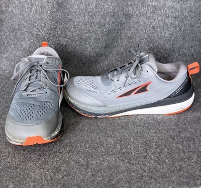 Altra Paradigm 5 Mens 14 Gray Running Shoes Guide Rail 0 Drop AL0A4VQ0280 ISSUE