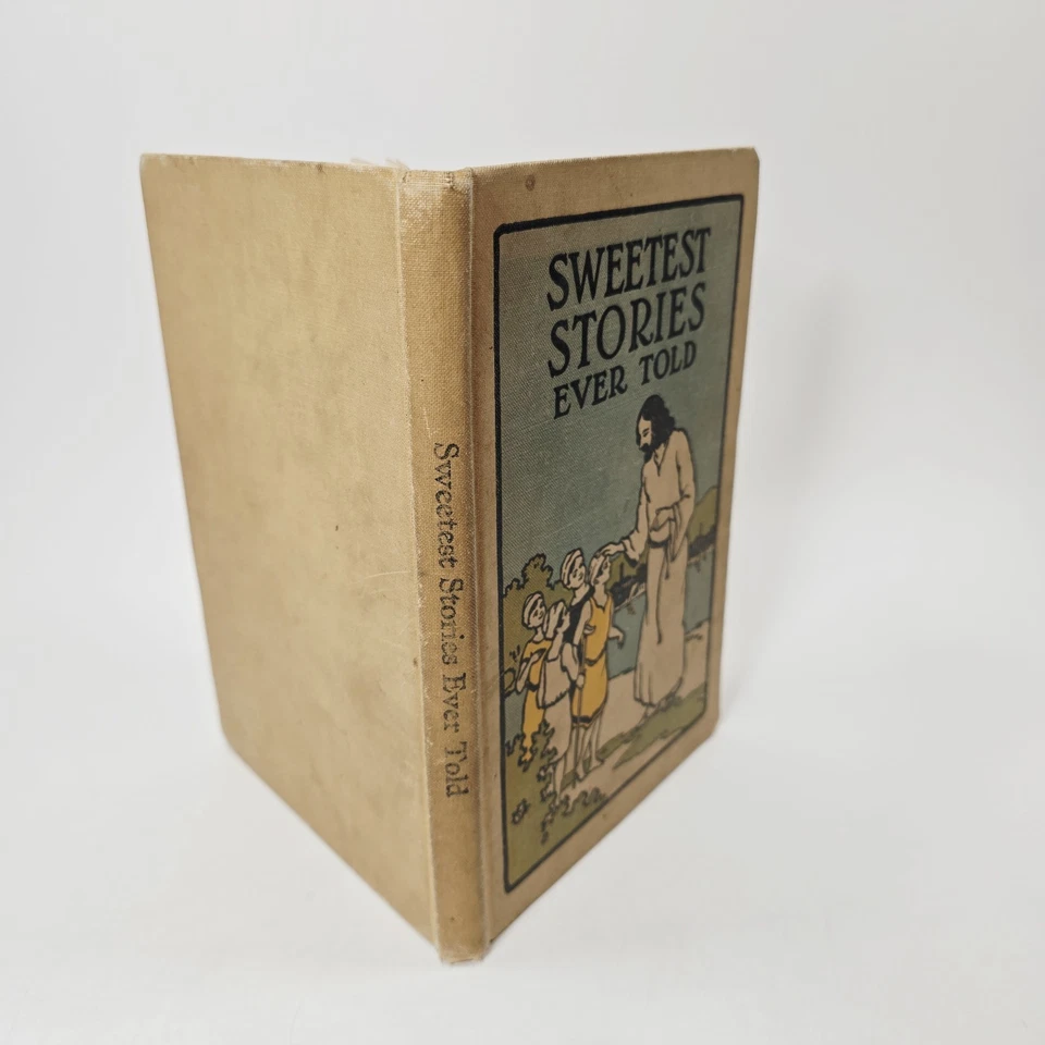 Sweetest Stories Ever Told by W. H. B. Miller 1927 Hardcover Childrens Bible  - Image 2 of 4