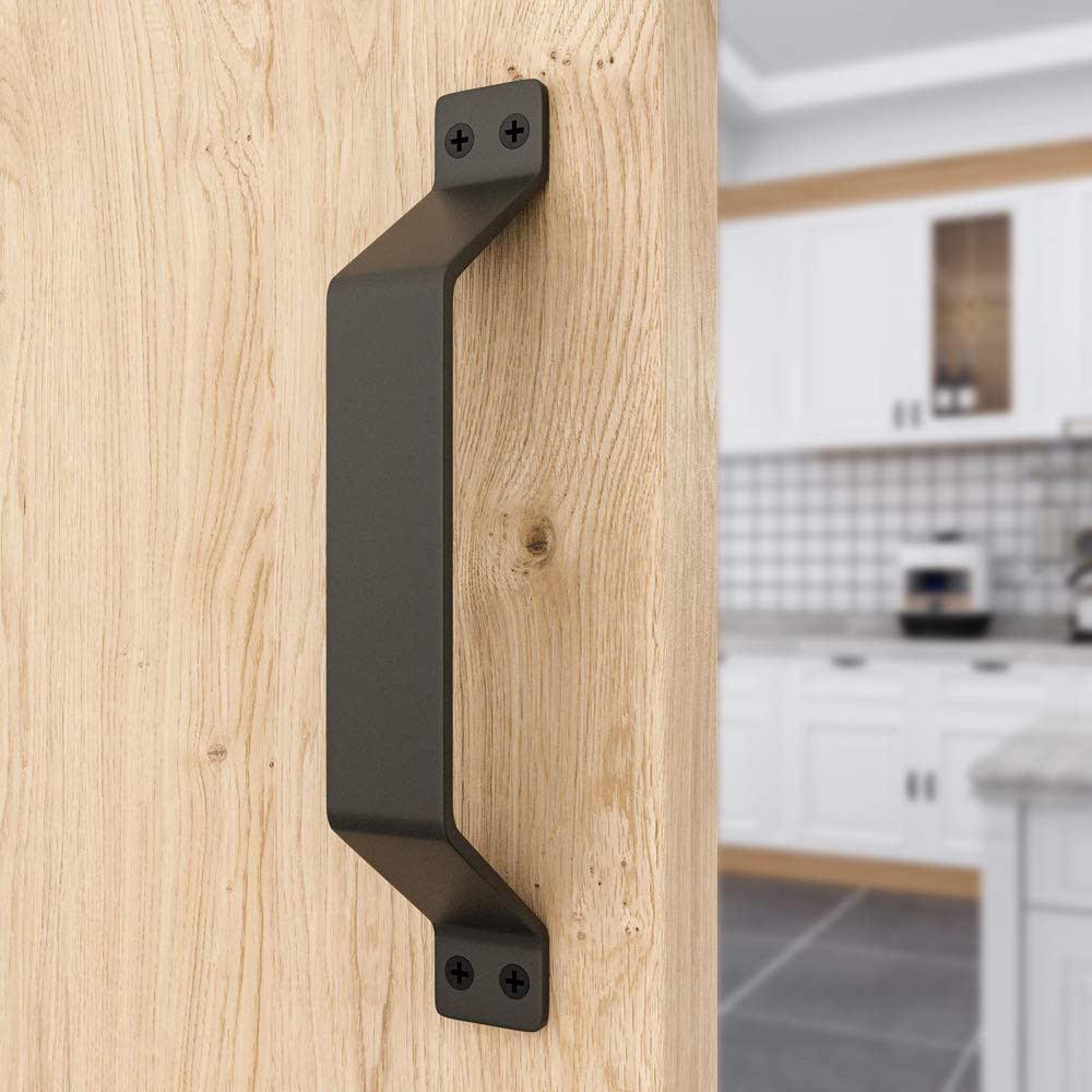 Simple Sliding Barn Door Handle, Comfortable Handy Touch Gate Handle Pull Set...