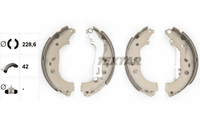 Bremsbackensatz Hinterachse FüR Fiat Lancia Opel Cadillac Doblo