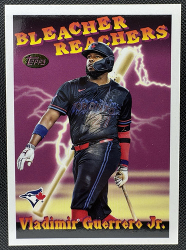 Vladimir Guerrero Jr. #BR-9 2025 Topps Update Bleacher Reachers card