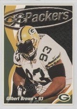 1998 Green Bay Packers Police Franklin Police Gilbert Brown #3 0a6