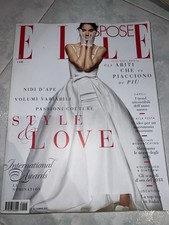 RIVISTA MODA ELLE SPOSE 2018 N. 16. SPECIALE MODA SPOSA E SPOSO. PIGNATELLI.
