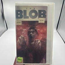 The Blob (VHS, 1988) Vintage Horror Cult Classic - Tri Star Pictures - Very Good