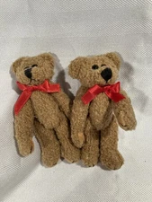 Boltze Gruppe Ahrensburg Germany Miniature Jointed Teddy Bears 
