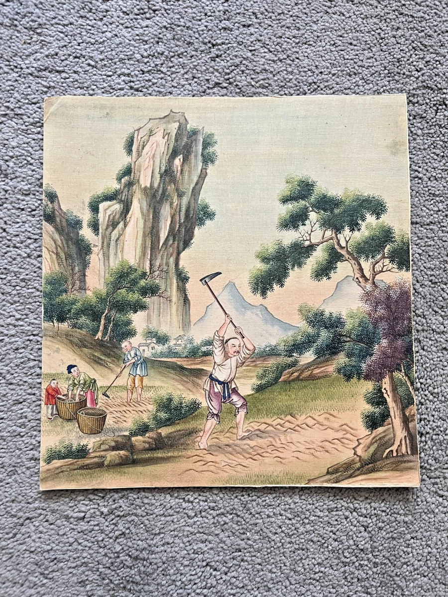 時代物　中国古画 古董原始1850-1899 年中国画作、画卷| eBay
