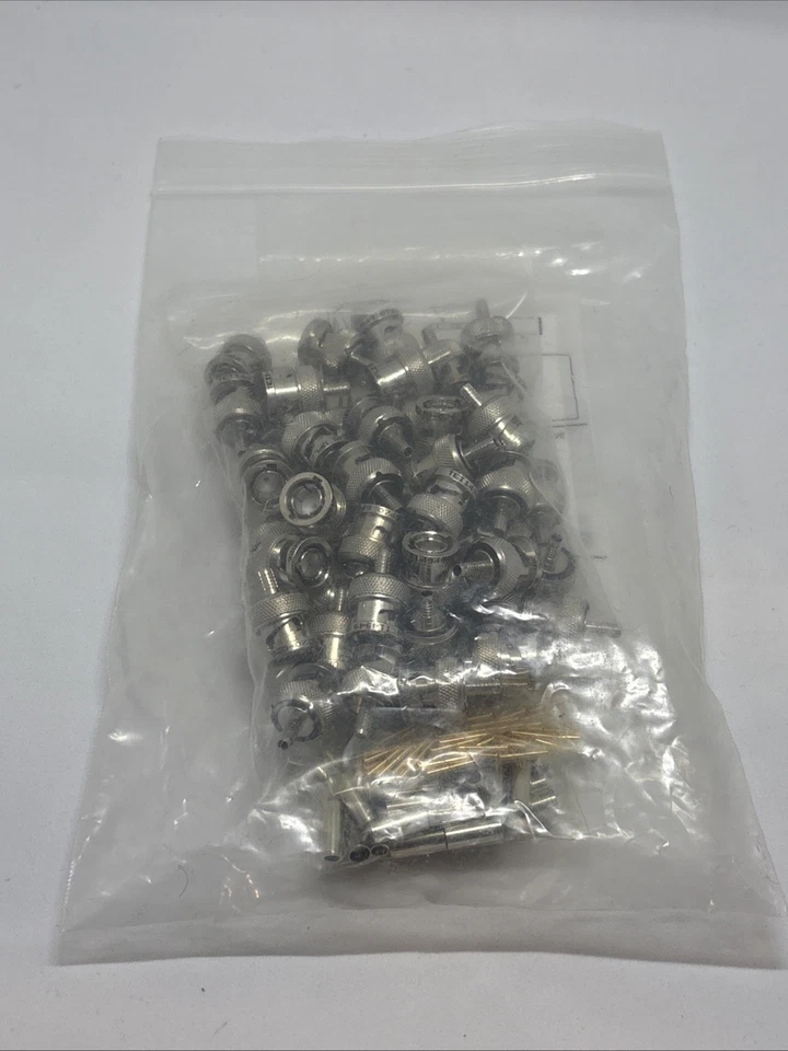 TROMPETER True 75Ω Connectors to Flexible Coaxial Cable - 50 Connectors - Image 3 of 4