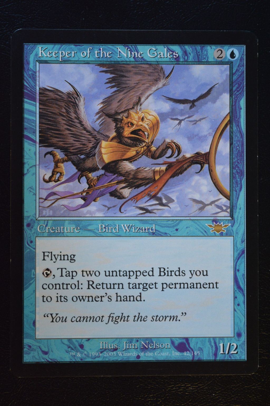 Magic The Gathering MTG KEEPER OF THE NINE GALES Legions LP Lightly Played