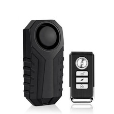 Bike Alarm Remote Control Anti Theft Vibration Sensor Bicycle Security