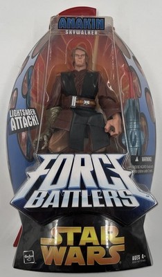 Star Wars Force Battlers Anakin Skywalker Hasbro Actionfigur OVP MOC 2005