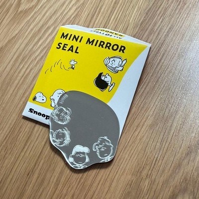 Snoopy Museum Mini Mirror Sticker Collectible