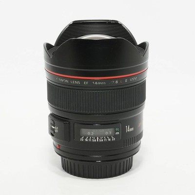 Canon EF 14mm F2.8 L II USM Black Ultra Wide Angle Prime Lens Creative Exc+++++